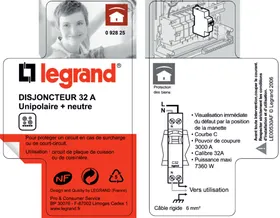 Dnx3 - 32 A LEGRAND