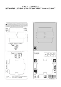 LEGRAND LE07303AA - Double interrupteur va-et-vient