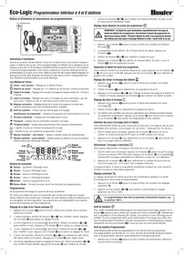 HUNTER Elc4 - Programmeur pour contrôle de l'électrovalve électrique