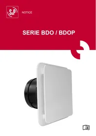 Notice S&P SERIE BDO / BDOP Bouche d'extraction
