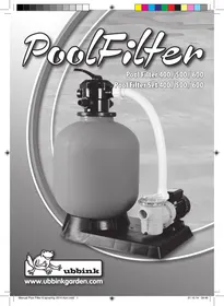 UBBINK Pool Filter 400 / 500 / 600 Pool Filter Set 400 / 500 / 600 - Filtre à sable pour piscine