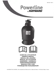 HAYWARD Powerline - Sand filtration kit