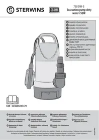 STERWINS 750dw-3 - Pompe d'évacuation