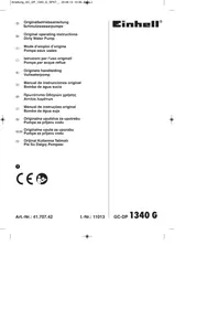 EINHELL Gc-dp 1340 g - Sump pump