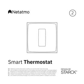 NETATMO Smart Thermostat - Thermostat connecté