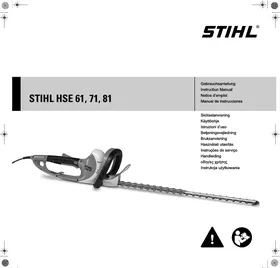 STIHL HSE 61, 71, 81 - Taille-haie électrique