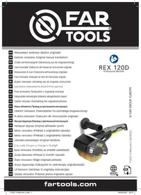 Notice FARTOOLS REX 120D Renovateur
