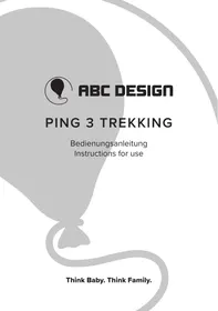 ABC DESIGN PING 3 TREKKING - Poussette de voyage 