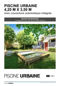 Notice BWT URBAINE 4,20 M X 3,50 M Piscine