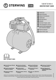 STERWINS 1300 WT 50 SM5I-3 6000 L/H - қысымды арттыру сорғысы