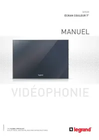 LEGRAND ECRAN SUPPLéMENTAIRE POUR VISIOPHONE MIROIR 369220 - Visiophone