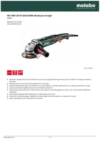 WEV 1500-125 RT METABO