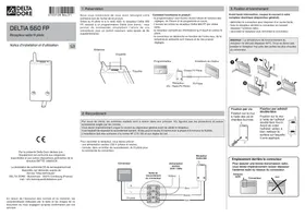 Notice DELTA DORE DELTIA 660 FP Récepteur fil pilote