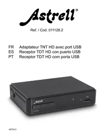 Notice ASTRELL DéCODEUR TNT HD 011128.2 Adaptador TNT