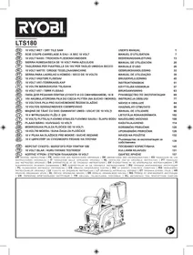 RYOBI ONE+ LTS180M - Scie de carrelage