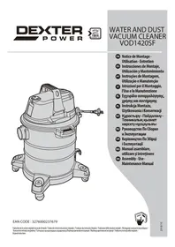 DEXTER VOD1420SF - Aspirateur de chantier