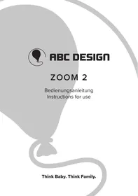 Notice ABC DESIGN ZOOM 2 Poussette double