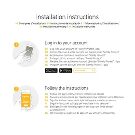 SOMFY INTELLITAG SOMFY PROTECT - Détecteur d'ouverture