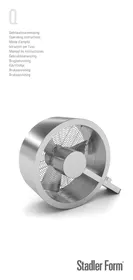 Notice STADLERFORM Q MéTAL Vifte