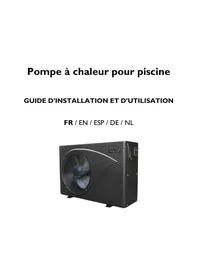 Notice AQUALUX INVERTER 9,2 KW Pompe à chaleur
