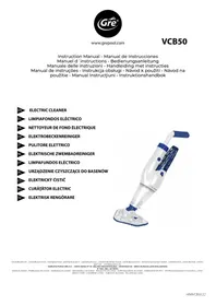 Notice GRE VCB50 Pulitore per piscina