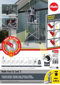 Notice HAILO FAST & LOCK 5 Echafaudage