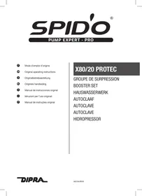 Notice SPIDO X80/20 PROTEC Surpresseur