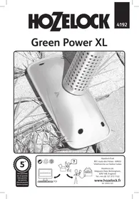 Notice HOZELOCK GREEN POWER XL - 4192 Desmatador elétrico
