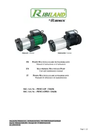 RIBIMEX PRMCA5PRO - Pompe arrosage manuelle