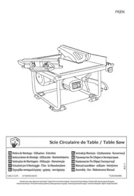 Notice Leroy Merlin 800 W, LAME DE 200 MM Scie sur table