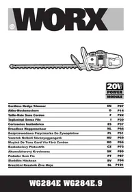 WORX WG284E WG284E.9 - Hedge trimmers