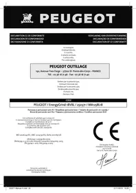 Notice PEUGEOT ENERGYGRIND, 18 V Meuleuse d'angle