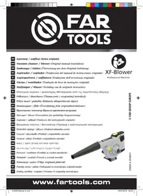 Notice FARTOOLS XF-BLOWER - 216028 Souffleur aspirateur
