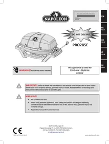 TRAVEL Q - PRO285E NAPOLEON GRILLS