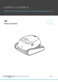 Notice MAYTRONICS SEAMASTER - CLASSIC 11 / CLASSIC 11+ Robot de piscine