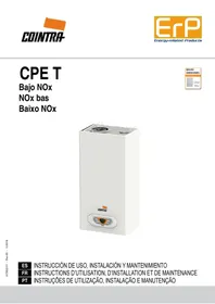COINTRA CPE T Bajo NOx NOx bas Baixo NOx - Calentador de agua a gas