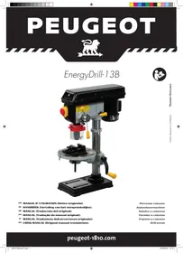 Notice PEUGEOT ENERGYDRILL 13B Perceuse à colonne