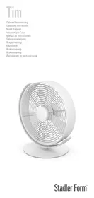 Notice STADLERFORM TIM SILENT Vifte
