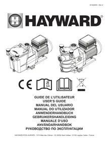 Notice HAYWARD SUPER PUMP, 18 M³/H Poolpump