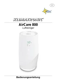 Notice SUNTEC AIRCARE 800 Purificatore d'aria