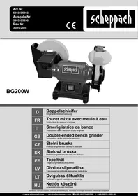 SCHEPPACH BG200W - Touret à meuler