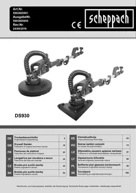 SCHEPPACH DS930 - Gipszcsiszoló