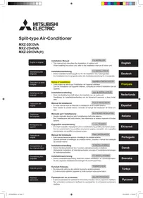 MXZ-2D33VA MXZ-2D40VA MXZ-2D53VA(H) MITSUBISHI ELECTRIC
