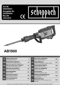 SCHEPPACH AB1900 - Martello demolitore