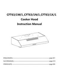 CANDY CFT63/1W ,CFT63/1N ,CFT63/1X/1 - Kuhinjska napa