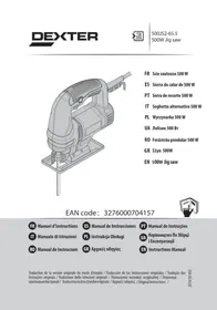 DEXTER 500JS2-65.5 - 500W Jig Saw - Scie sauteuse