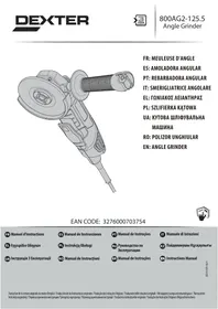 Notice DEXTER 800AG2-125.5 Кутова шліфмашина