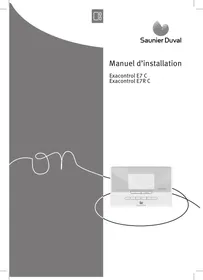 Exacontrol E7 C Exacontrol E7R C SAUNIER DUVAL