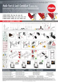 Notice HAILO COMBILOT 5 Echafaudage