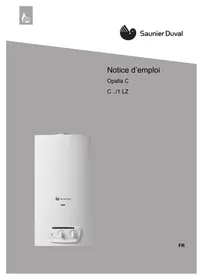 Notice SAUNIER DUVAL OPALIA C11 - OPALIA C C ../1 LZ Chauffe-eau